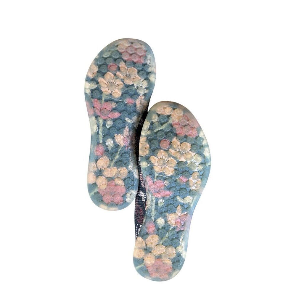 NoBull Project Trainer Sneakers Shoes Navy Cherry Blossom Women’s Sz 9 /Men 7.5 - Picture 6 of 9